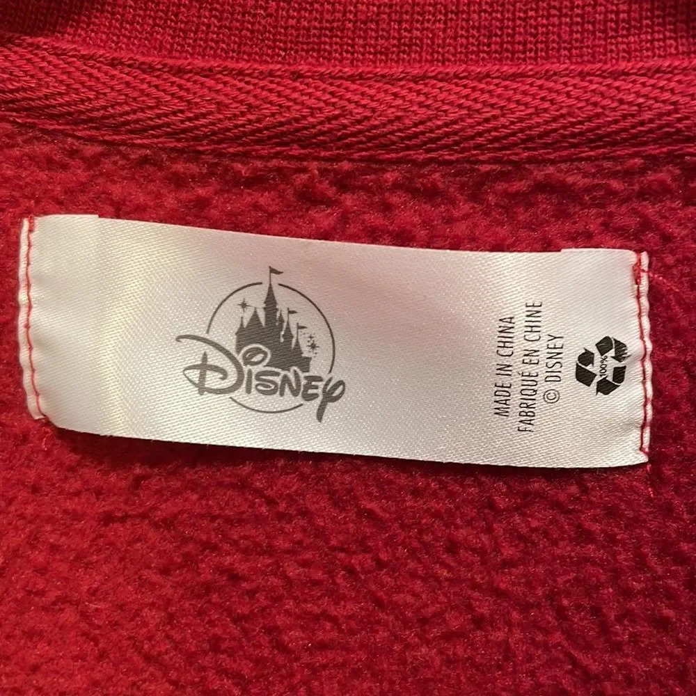 NWOT Disney woman’s red Mickey Mouse sweatshirt - Picture 5 of 11